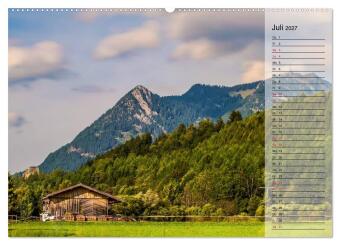 Das Oberstdorfer Allgäu (hochwertiger Premium Wandkalender 2027 DIN A2 quer), Kunstdruck in Hochglanz