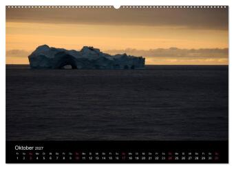 Grönland by André Poling (hochwertiger Premium Wandkalender 2027 DIN A2 quer), Kunstdruck in Hochglanz