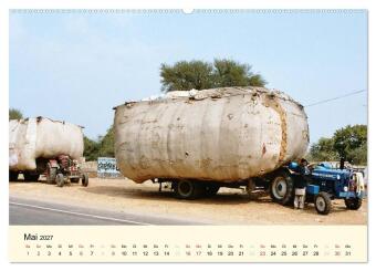 Alltagsleben in Indien (hochwertiger Premium Wandkalender 2027 DIN A2 quer), Kunstdruck in Hochglanz