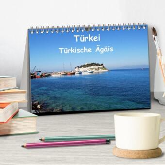 Türkei - Türkische Ägäis (Tischkalender 2027 DIN A5 quer), CALVENDO Monatskalender