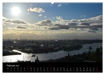 Mein Hamburg (Wandkalender 2027 DIN A2 quer), CALVENDO Monatskalender