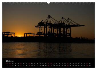 Mein Hamburg (Wandkalender 2027 DIN A2 quer), CALVENDO Monatskalender