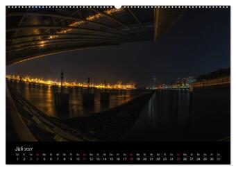 Mein Hamburg (Wandkalender 2027 DIN A2 quer), CALVENDO Monatskalender