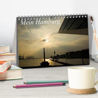 Mein Hamburg (Tischkalender 2027 DIN A5 quer), CALVENDO Monatskalender
