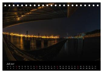 Mein Hamburg (Tischkalender 2027 DIN A5 quer), CALVENDO Monatskalender