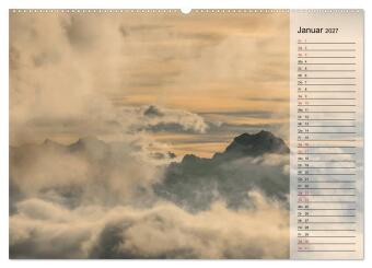 Das Oberstdorfer Allgäu (Wandkalender 2027 DIN A2 quer), CALVENDO Monatskalender