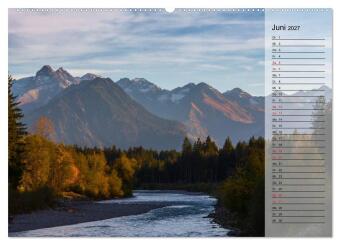 Das Oberstdorfer Allgäu (Wandkalender 2027 DIN A2 quer), CALVENDO Monatskalender