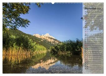Das Oberstdorfer Allgäu (Wandkalender 2027 DIN A2 quer), CALVENDO Monatskalender