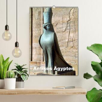 Antikes Ägypten (Wandkalender 2027 DIN A2 hoch), CALVENDO Monatskalender