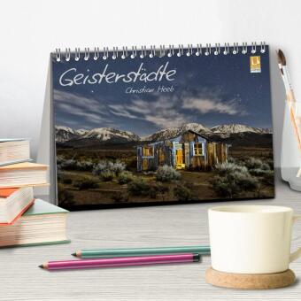 Geisterstädte Christian Heeb (Tischkalender 2027 DIN A5 quer), CALVENDO Monatskalender