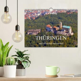 Thüringen - mit Abstand betrachtet 2027 (Wandkalender 2027 DIN A4 quer), CALVENDO Monatskalender