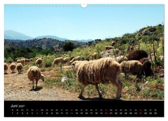 Insel Kreta (Wandkalender 2027 DIN A3 quer), CALVENDO Monatskalender