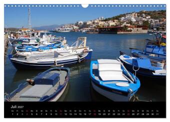 Insel Kreta (Wandkalender 2027 DIN A3 quer), CALVENDO Monatskalender
