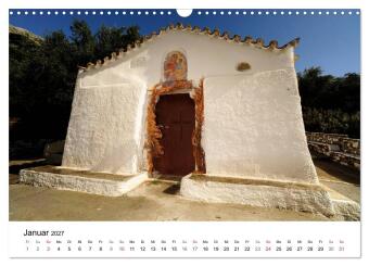 Peloponnes Impressionen / 2027 (Wandkalender 2027 DIN A3 quer), CALVENDO Monatskalender