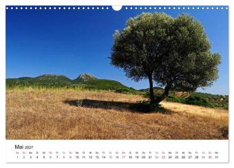 Peloponnes Impressionen / 2027 (Wandkalender 2027 DIN A3 quer), CALVENDO Monatskalender