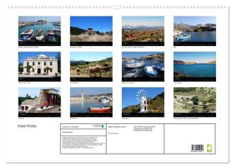Insel Kreta (Wandkalender 2027 DIN A2 quer), CALVENDO Monatskalender