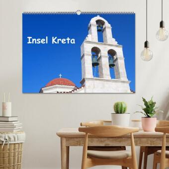 Insel Kreta (Wandkalender 2027 DIN A2 quer), CALVENDO Monatskalender