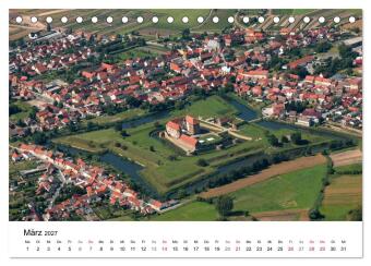 Thüringen - mit Abstand betrachtet 2027 (Tischkalender 2027 DIN A5 quer), CALVENDO Monatskalender