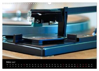 Vintage Turntables Made In Schwarzwald (Wandkalender 2027 DIN A3 quer), CALVENDO Monatskalender