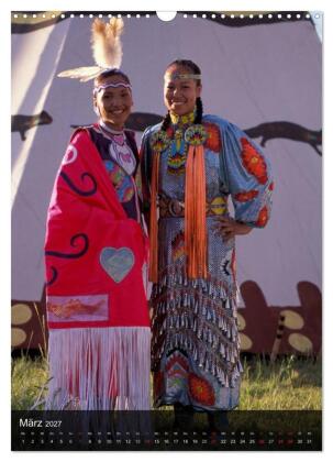 Indianer, Portrait Collection 1 (Wandkalender 2027 DIN A3 hoch), CALVENDO Monatskalender