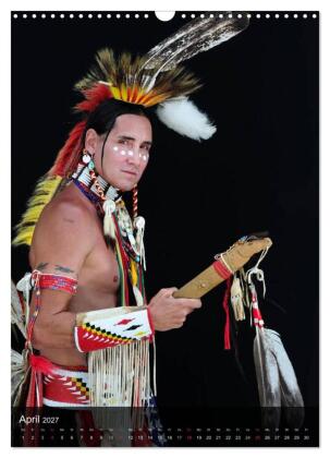 Indianer, Portrait Collection 1 (Wandkalender 2027 DIN A3 hoch), CALVENDO Monatskalender