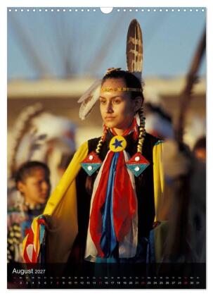 Indianer, Portrait Collection 1 (Wandkalender 2027 DIN A3 hoch), CALVENDO Monatskalender