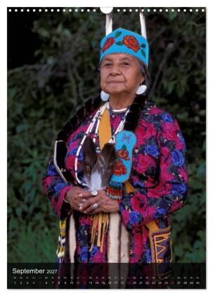 Indianer, Portrait Collection 1 (Wandkalender 2027 DIN A3 hoch), CALVENDO Monatskalender