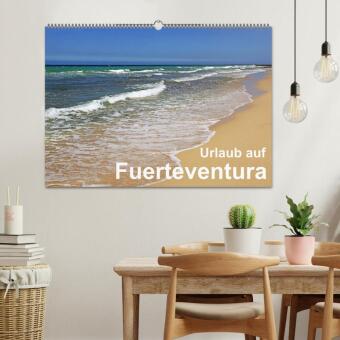 Urlaub auf Fuerteventura (Wandkalender 2027 DIN A2 quer), CALVENDO Monatskalender
