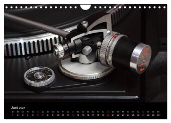 Vintage Turntables Made In Schwarzwald (Wandkalender 2027 DIN A4 quer), CALVENDO Monatskalender
