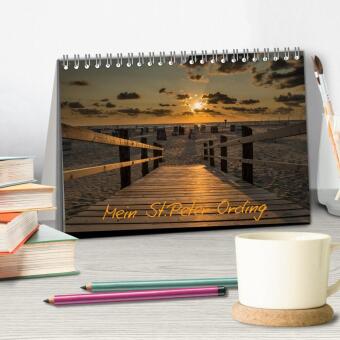 Mein St.Peter-Ording (Tischkalender 2027 DIN A5 quer), CALVENDO Monatskalender