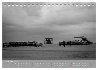 Mein St.Peter-Ording (Tischkalender 2027 DIN A5 quer), CALVENDO Monatskalender