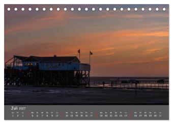 Mein St.Peter-Ording (Tischkalender 2027 DIN A5 quer), CALVENDO Monatskalender