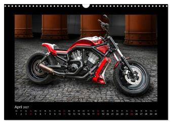 Motorrad-Träume - Chopper und Custombikes (Wandkalender 2027 DIN A3 quer), CALVENDO Monatskalender