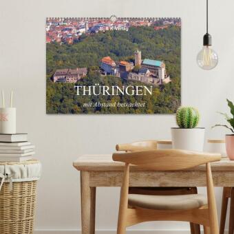 Thüringen - mit Abstand betrachtet 2027 (Wandkalender 2027 DIN A3 quer), CALVENDO Monatskalender