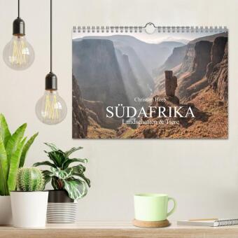 Südafrika / Landschaften & Tiere / Christian Heeb (Wandkalender 2027 DIN A4 quer), CALVENDO Monatskalender