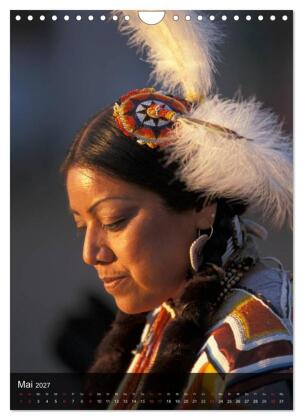 Indianer, Portrait Collection 1 (Wandkalender 2027 DIN A4 hoch), CALVENDO Monatskalender