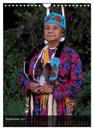 Indianer, Portrait Collection 1 (Wandkalender 2027 DIN A4 hoch), CALVENDO Monatskalender