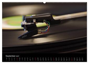 Vintage Turntables Made In Schwarzwald (Wandkalender 2027 DIN A2 quer), CALVENDO Monatskalender