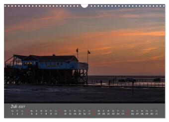 Mein St.Peter-Ording (Wandkalender 2027 DIN A3 quer), CALVENDO Monatskalender