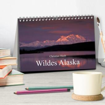 Wildes Alaska Christian Heeb (Tischkalender 2027 DIN A5 quer), CALVENDO Monatskalender