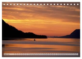 Wildes Alaska Christian Heeb (Tischkalender 2027 DIN A5 quer), CALVENDO Monatskalender