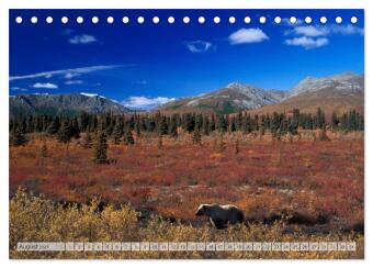 Wildes Alaska Christian Heeb (Tischkalender 2027 DIN A5 quer), CALVENDO Monatskalender