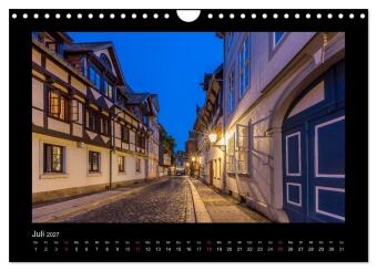 BRAUNSCHWEIG - Abendliche Impressionen (Wandkalender 2027 DIN A4 quer), CALVENDO Monatskalender