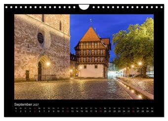 BRAUNSCHWEIG - Abendliche Impressionen (Wandkalender 2027 DIN A4 quer), CALVENDO Monatskalender