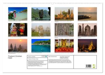 Thailand Christian Heeb (Wandkalender 2027 DIN A2 quer), CALVENDO Monatskalender