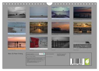Mein St.Peter-Ording (Wandkalender 2027 DIN A4 quer), CALVENDO Monatskalender