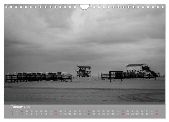 Mein St.Peter-Ording (Wandkalender 2027 DIN A4 quer), CALVENDO Monatskalender