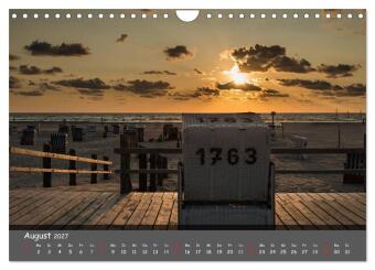Mein St.Peter-Ording (Wandkalender 2027 DIN A4 quer), CALVENDO Monatskalender