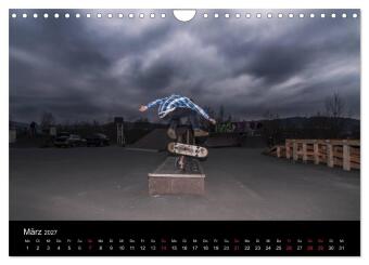 it's SKATEBOARDING (Wandkalender 2027 DIN A4 quer), CALVENDO Monatskalender