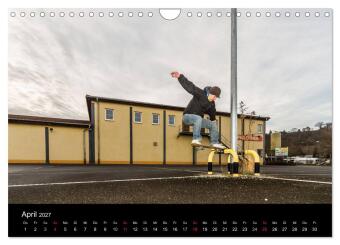 it's SKATEBOARDING (Wandkalender 2027 DIN A4 quer), CALVENDO Monatskalender